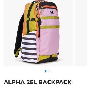 Chico Alpha 25L Backpack - Pink, Green, Black